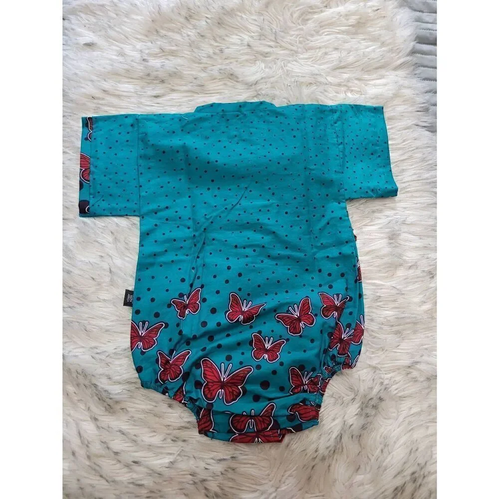 NWT Dr. Indonya The Krag Drag Kimono Wrap, Infant 6-12 Months